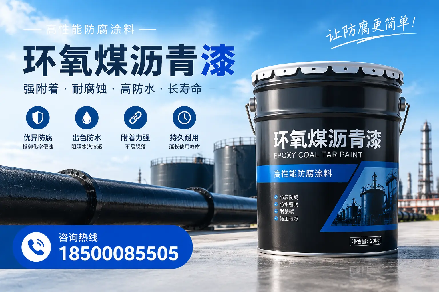 如何选择合适的环氧煤沥青漆?大连用户必看技巧